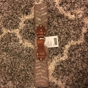 Anthropologie Beaded Belt: Size Large