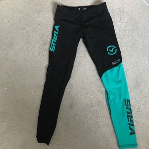 Two-tone Virus tights