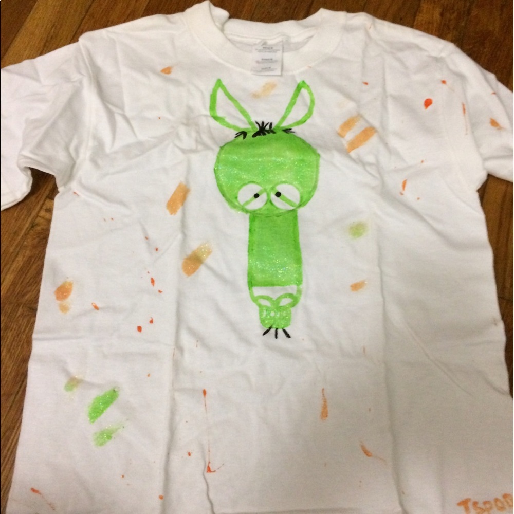 Boys painted tshirt