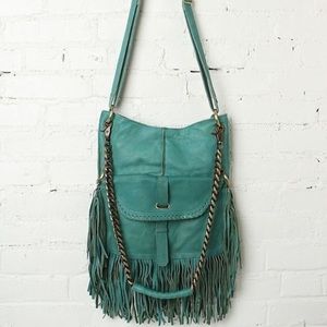 Rare Cut N' Paste x Free People fringe cross body