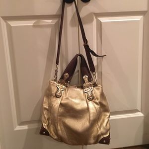 Michael Kors gold purse