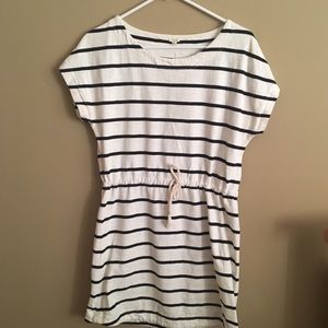 J. Crew Striped Boat Dress