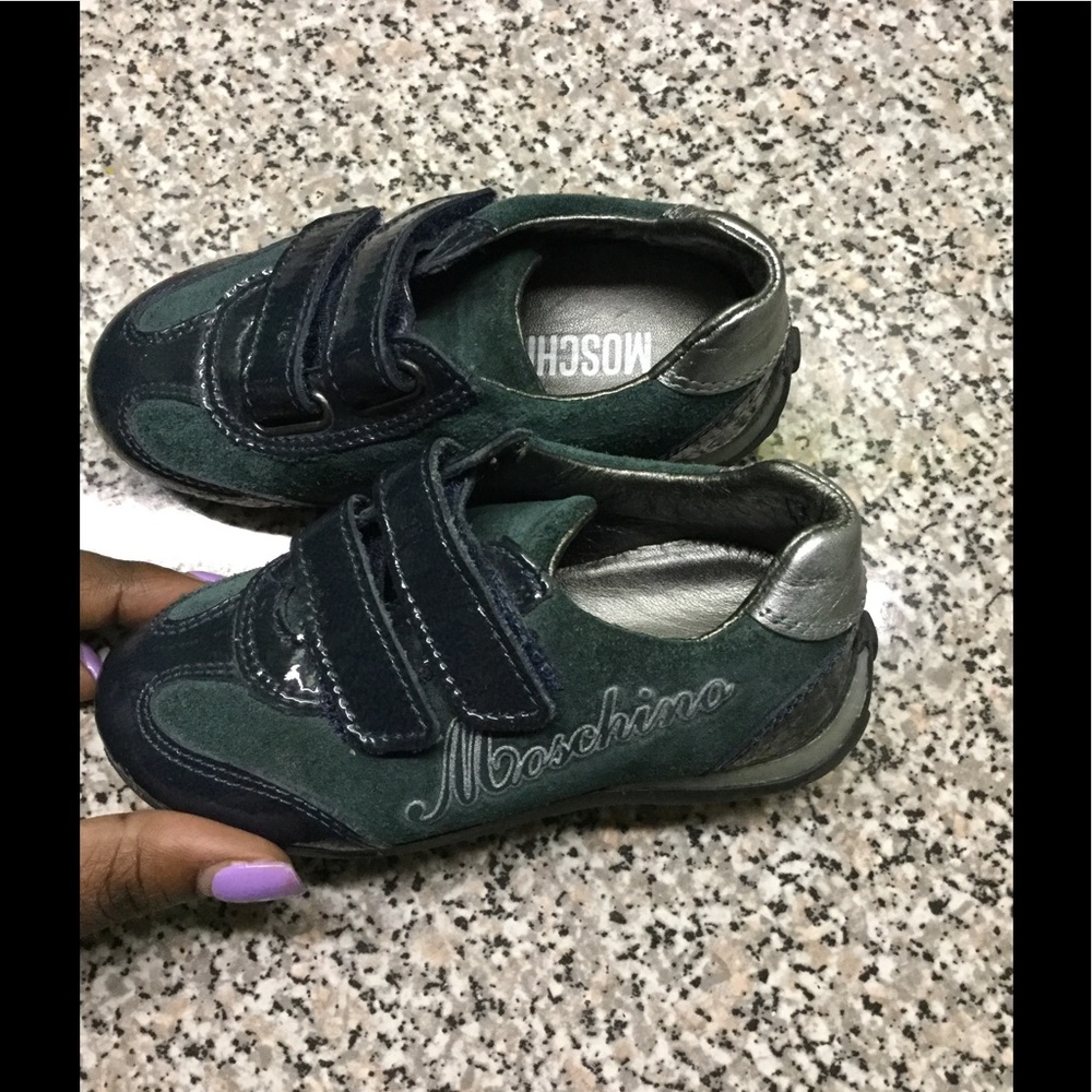 MOSCHINO Little Girls Sneaker Shoes