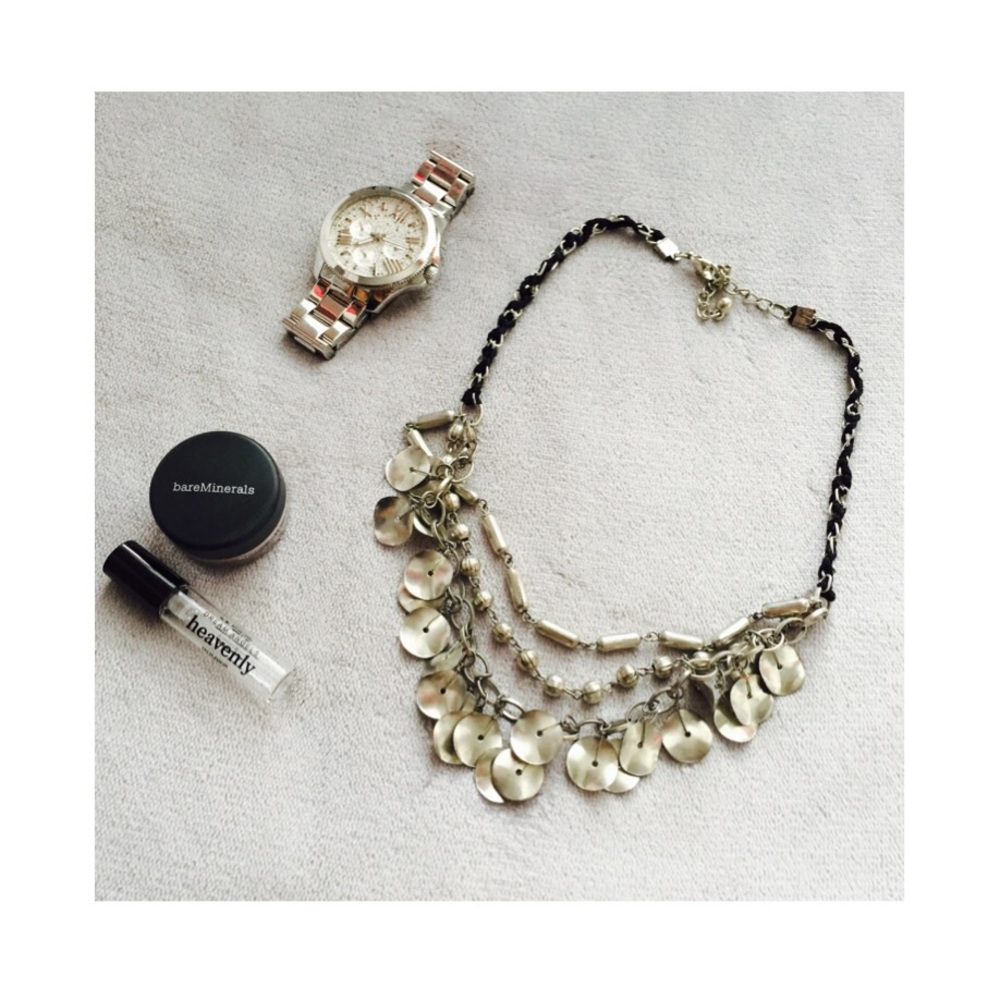 💎 BOGO FREE • Disc Statement Necklace