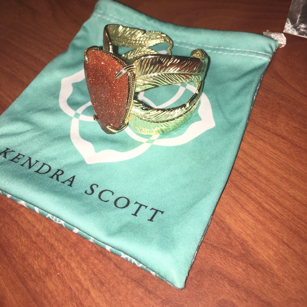 Kendra Scott stone cuff bracelet
