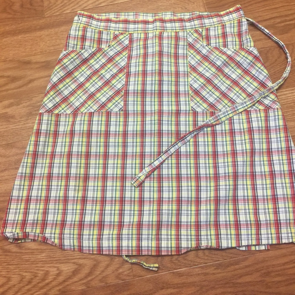 Paul Frank Plaid wrap around skirt