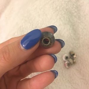 Blue and purple Pandora Charm!