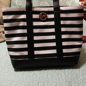 Michael Kors large canvas tote