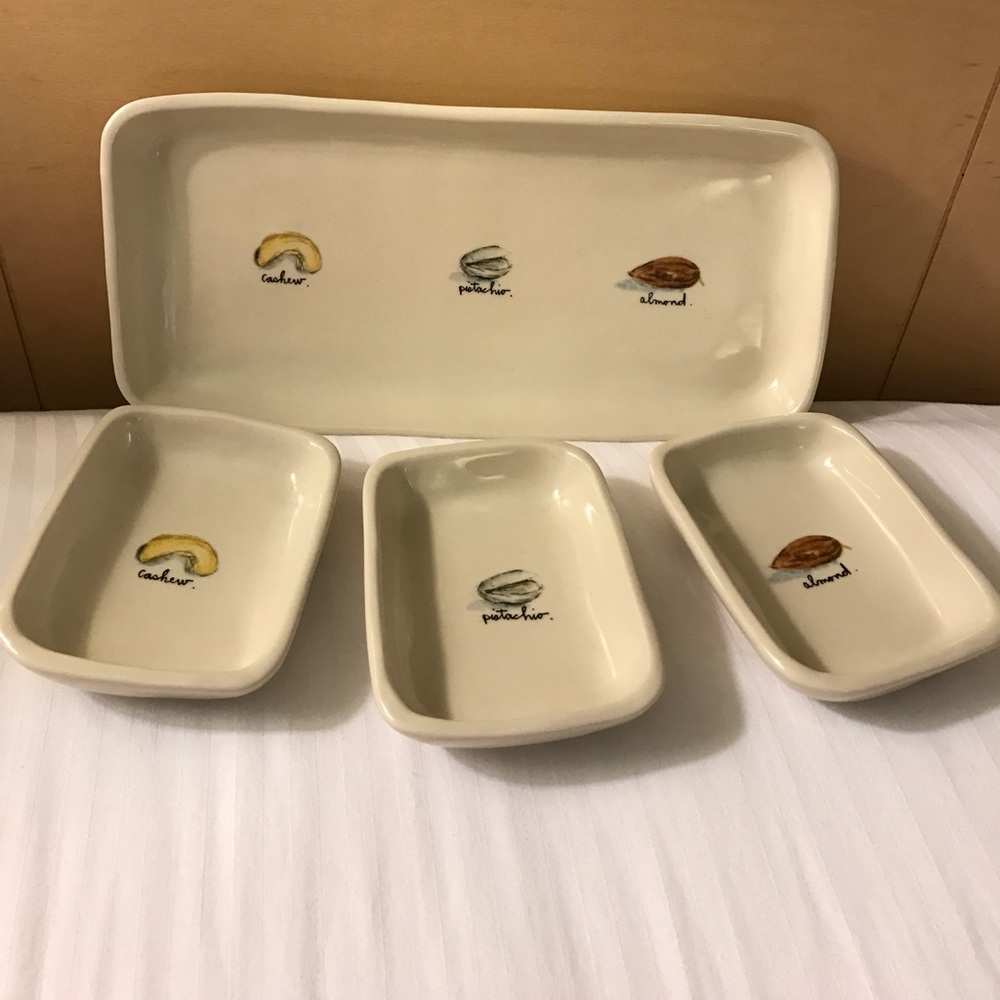 Rae Dunn By Magenta Nuts tray CUTE