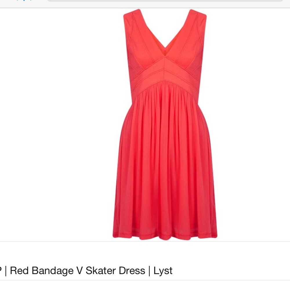 Top shop dress