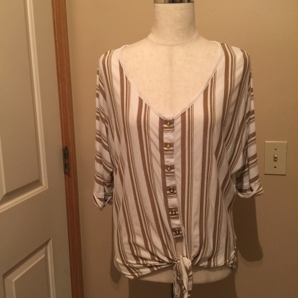 Bebe striped /side S