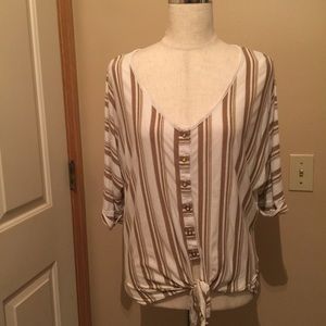 Bebe striped /side S