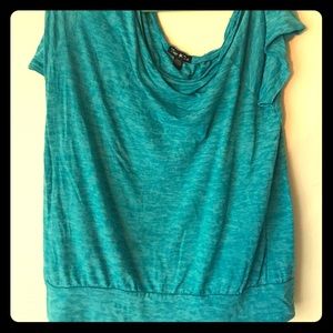 Torrid Blue Off-the-shoulder Top