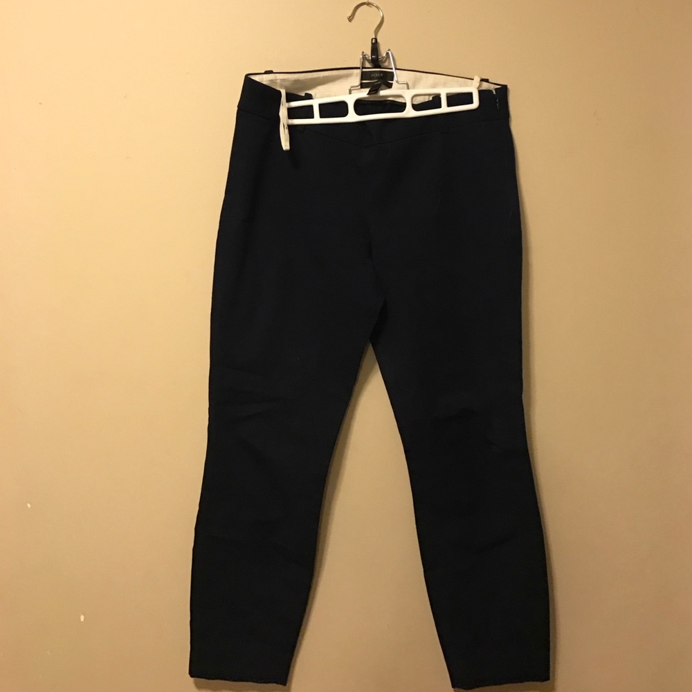 J. Crew Minnie Pant Navy Sz 4