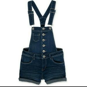 Levi's Sharon overall Jean  Shortall Girls size 7