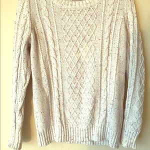 Old Navy Confetti Cable Knit Sweater