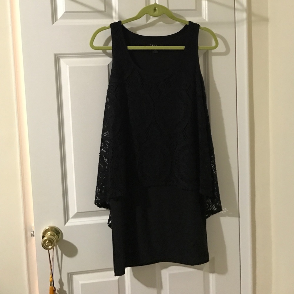 Black Lace Dress - Like New!