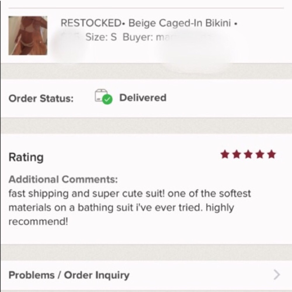 • #1 SELLER Beige Caged-In Bikini - Picture 4 of 4