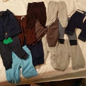 Bundle of 12 Infant Boy Pants