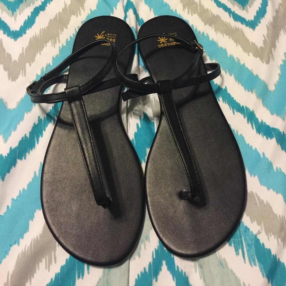 Black Sandals.