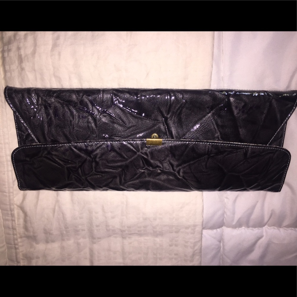Black clutch purse