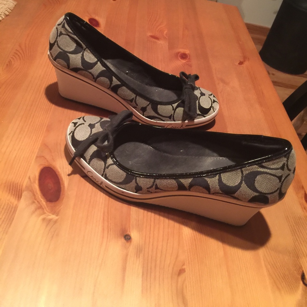 Coach wedges
