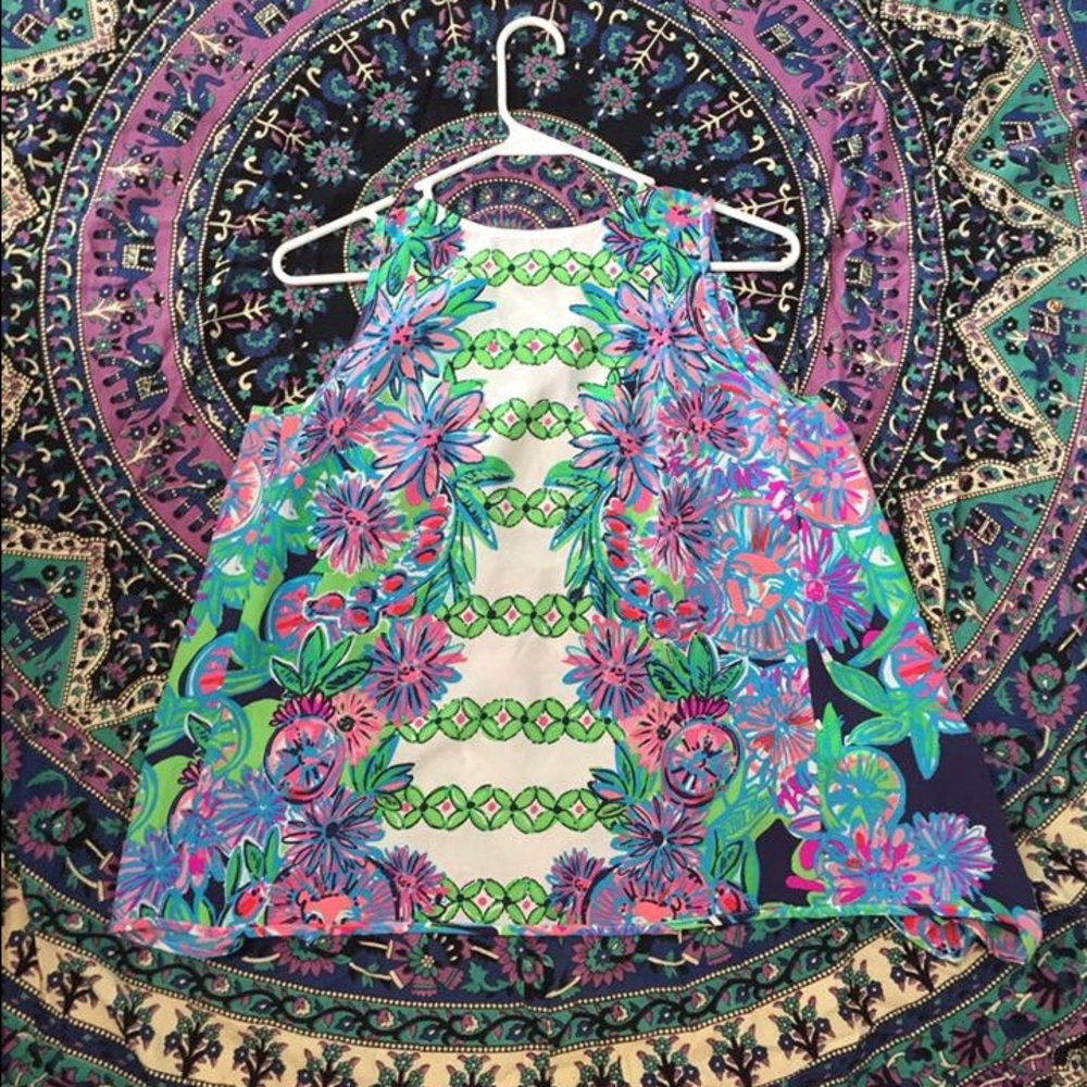 Lilly Pulitzer 100% silk Tank Top. NWOT FLASH SALE