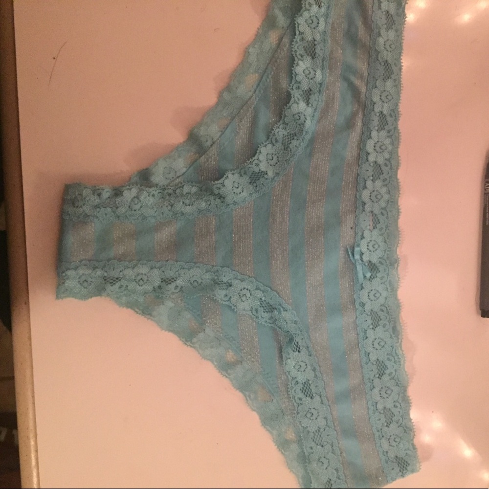 Light blue cheeky panties