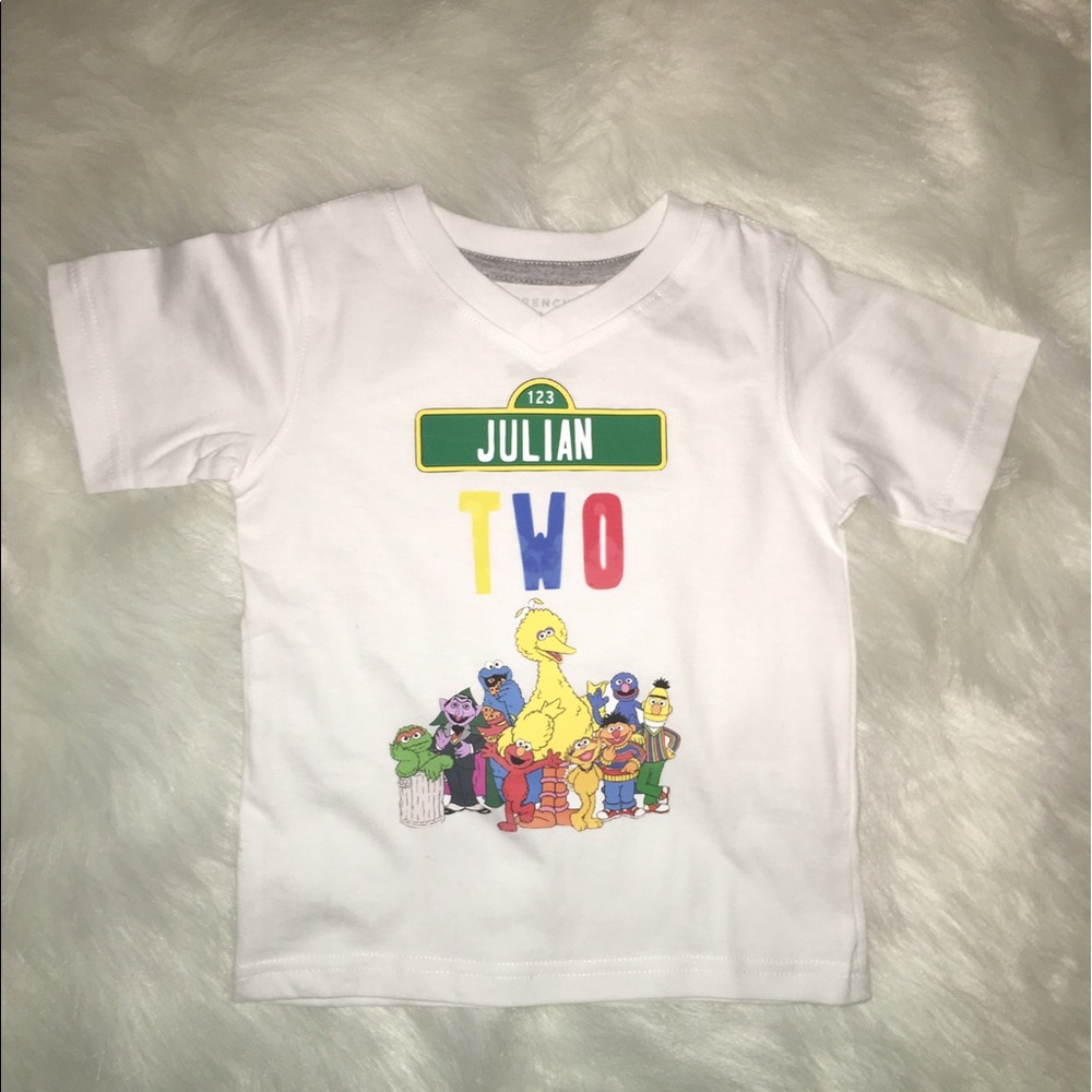 Personalized birthday shirts