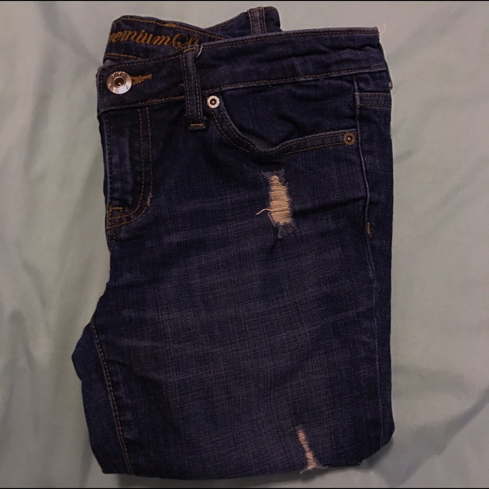 GAP Ripped Premium Skinny Jeans