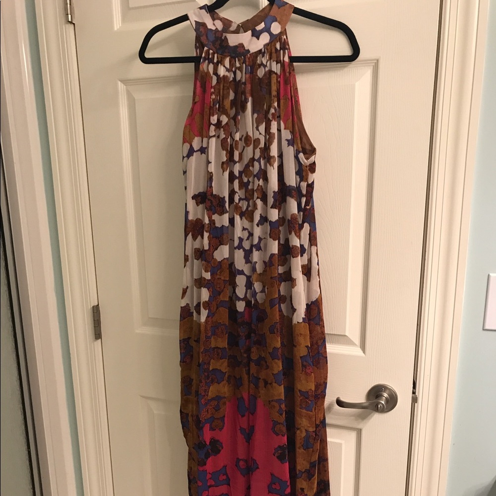 Anthropologie maxi dress