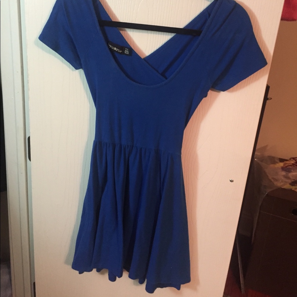 Urban Outfitters blue skater dress
