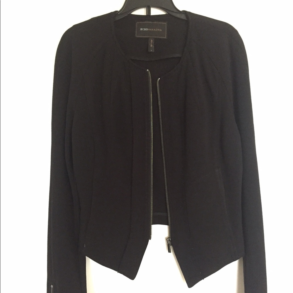 BCBG Zipper Blazer