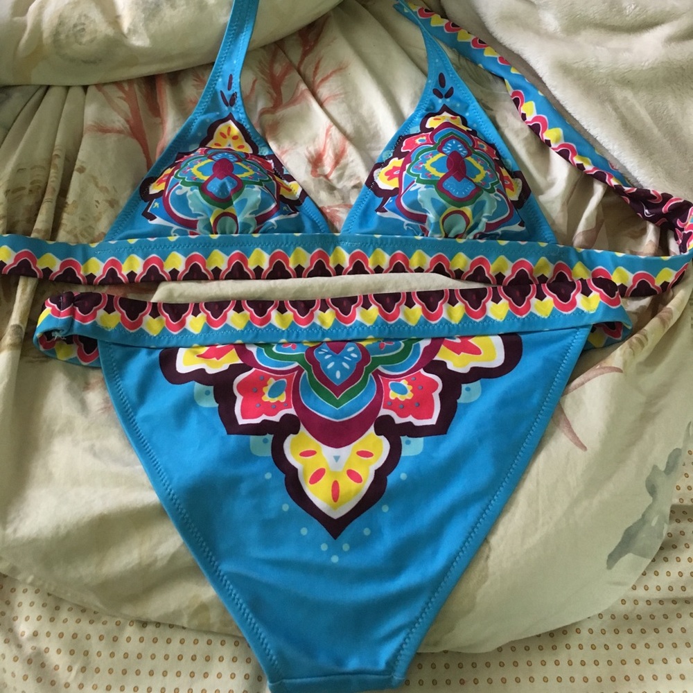 Swim suit cute pattern