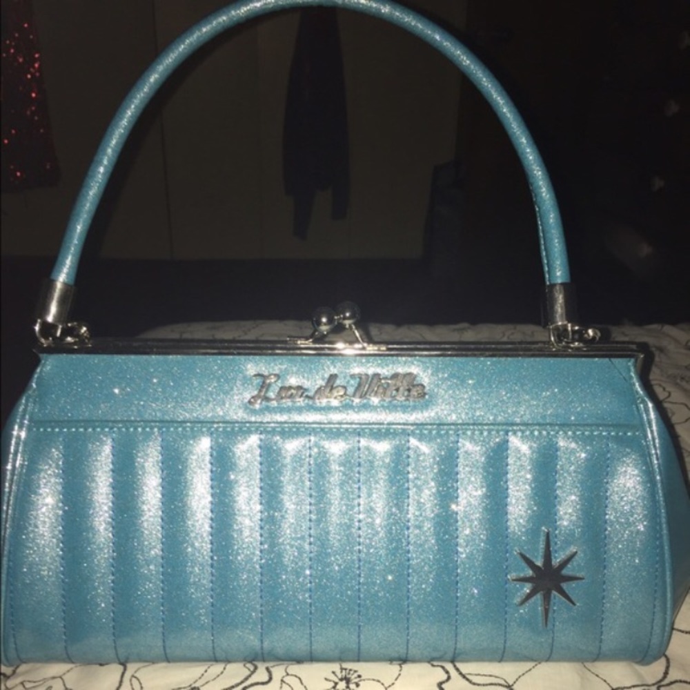 Turquoise Lux De Ville Purse Still Available!