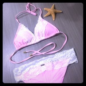 To Die For Swimwear Pink Lace bikini! 👙
