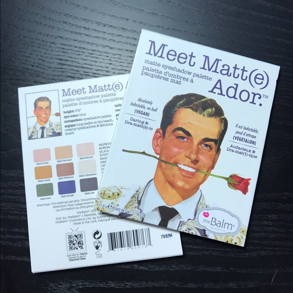 The Balm Meet Matt(e) Ador Eyeshadow Palette