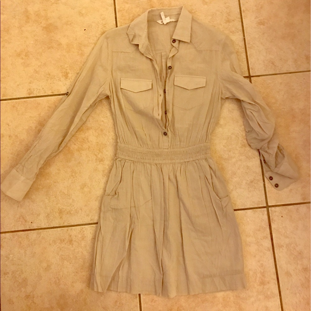 BCBG Generation linen dress