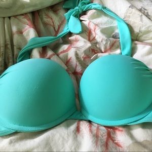 Push up padded swim top size large L