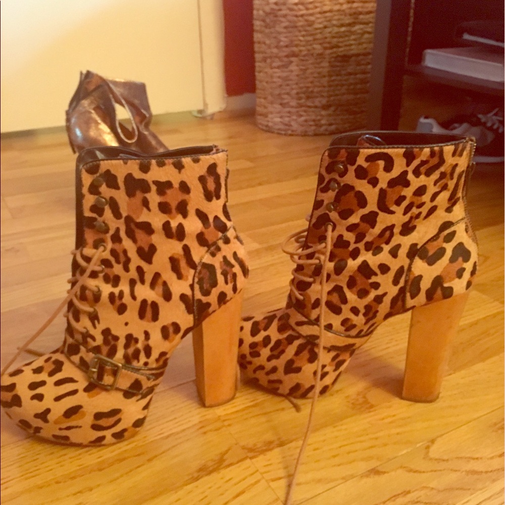 Steven Madden Cheetah Boots SOLD OUT EVERYWHERE!!!