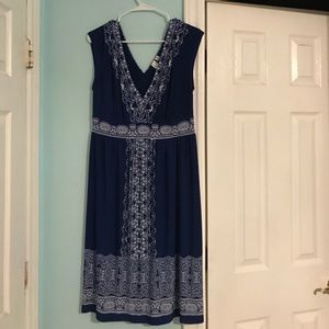 Blue dress slightly used