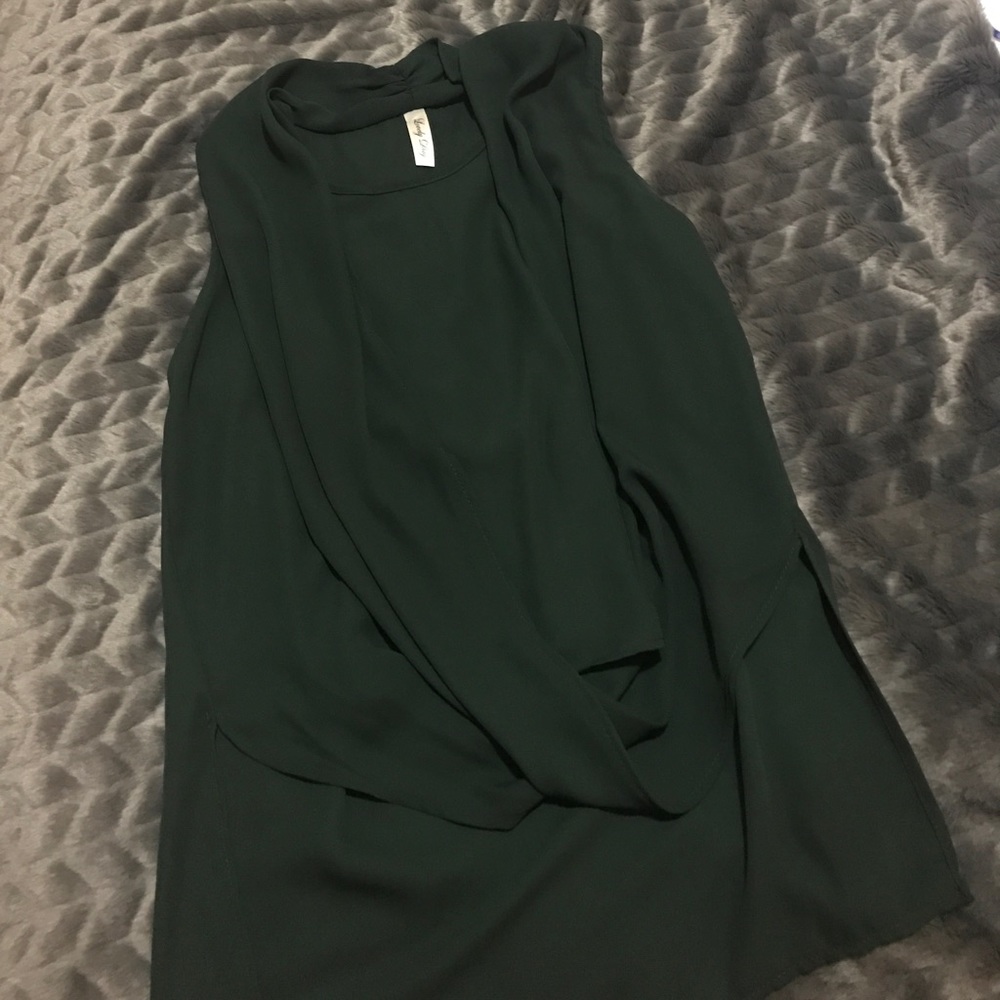 NEW hunter green blouse! Never been worn!