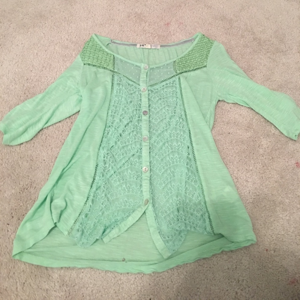 Flowy 3/4 length blouse