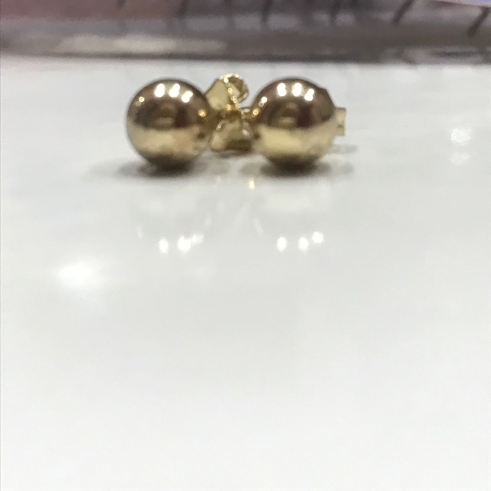 Gold Stud Earrings