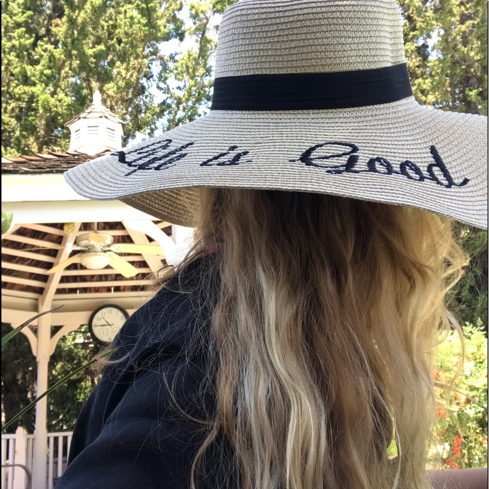 Beach Bum Hat "Life is Good" 🌴1 Left - Picture 2 of 4