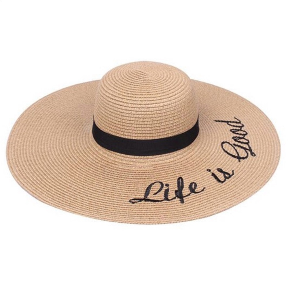Beach Bum Hat "Life is Good" 🌴1 Left - Picture 4 of 4