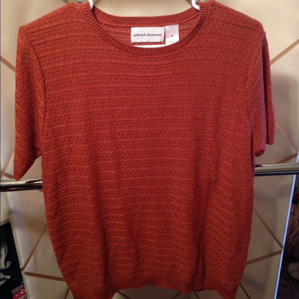 Alfred Dunner short sleeve sweater