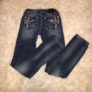 Girls size 12 miss me jeans