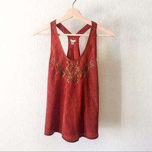 Urban Outfitters Beaded Tank Top