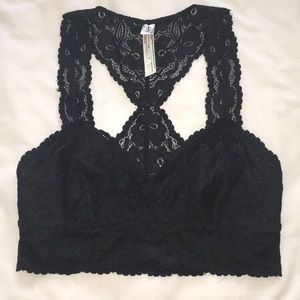 Free People lace racerback bralette